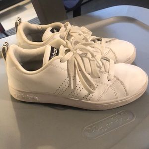 White Adidas sneakers